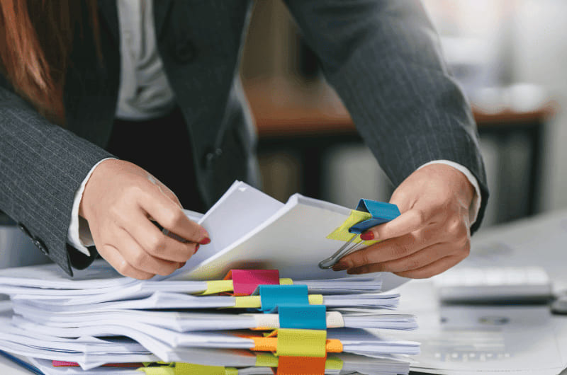 Sắp xếp lại hồ sơ