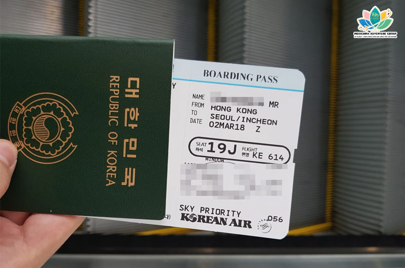 Visa Hàn và vé máy bay