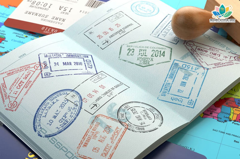 Các dấu mộc trên Visa
