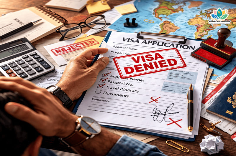 Visa bị đóng dấu từ chối