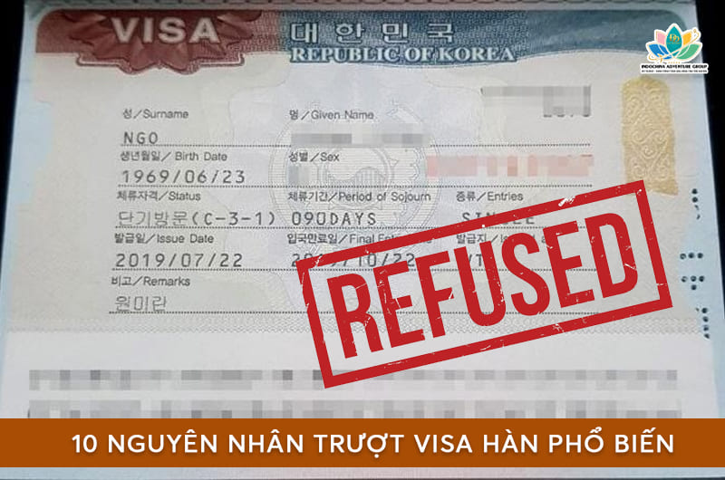 10 nguyên nhân trượt visa Hàn phổ biến