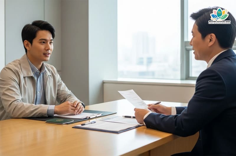 Phỏng vấn xin Visa Hàn